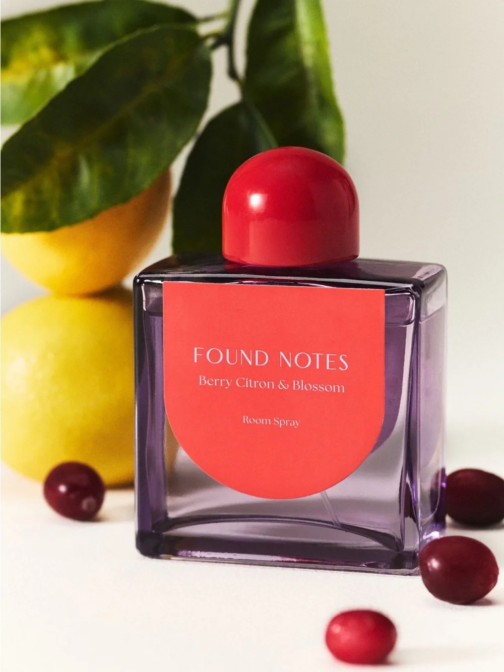 Anthropologie Berry Citron & Blossom Room Spray — Red